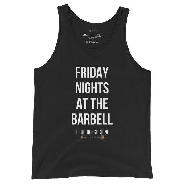 Friday Nights At the Barbell Unisex Tank Top