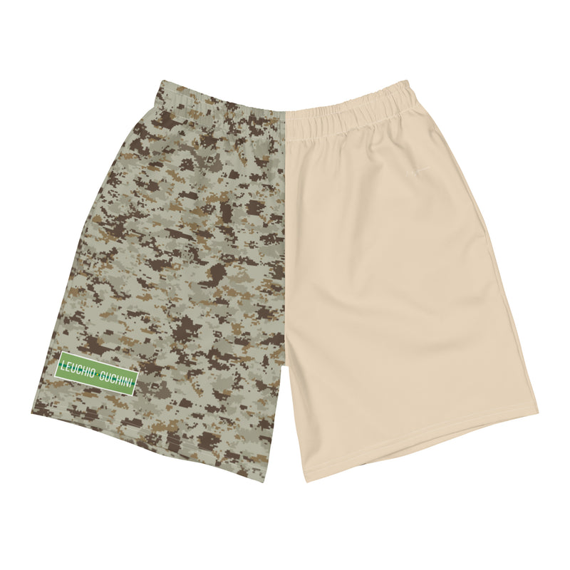 Champagne X Camo Athletic Shorts