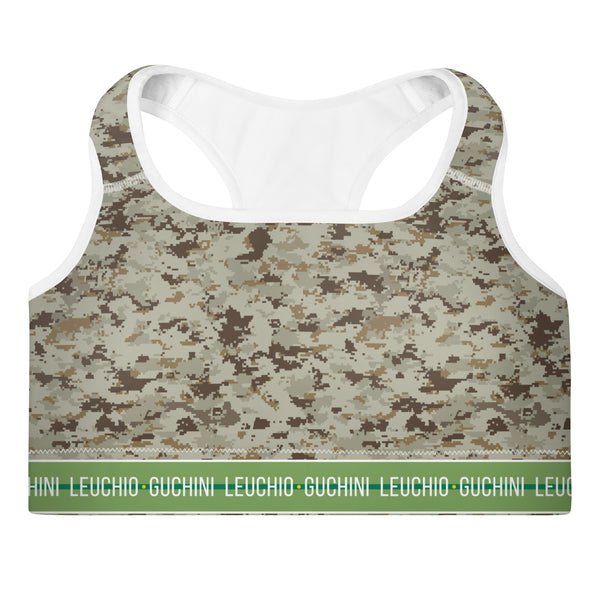 Champagne X Camo Women's Sports Bra