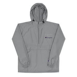 Leuchio Guchini X Champion Unisex Windbreaker Packable Jacket