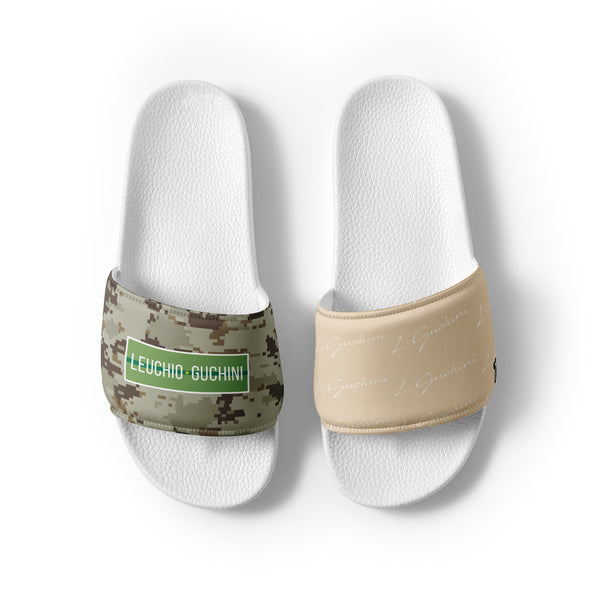 Champagne X Camo Sliders