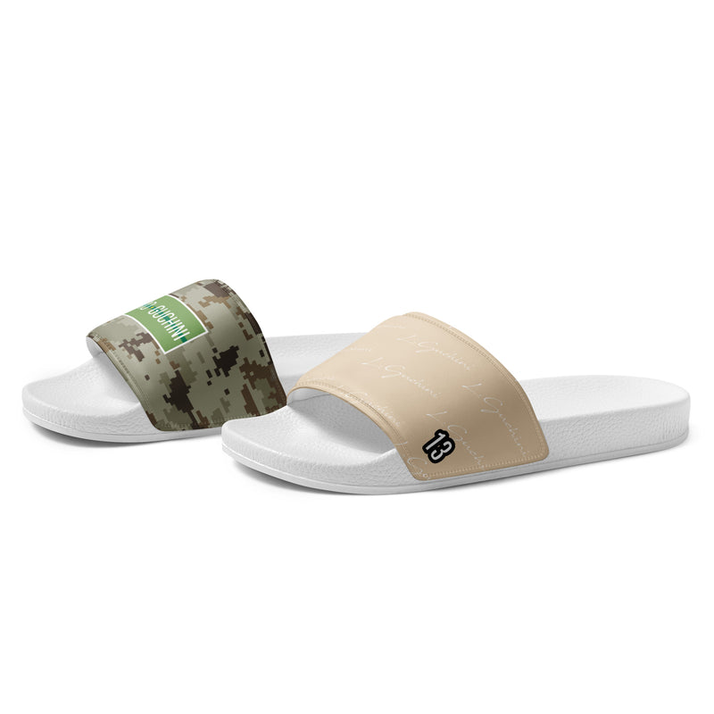 Champagne X Camo Sliders