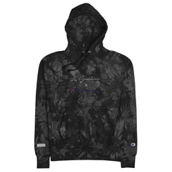 Leuchio Guchini X Champion Unisex tie-dye hoodie