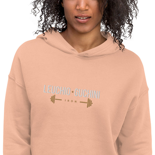 Women's IRON Cropped Hoodie