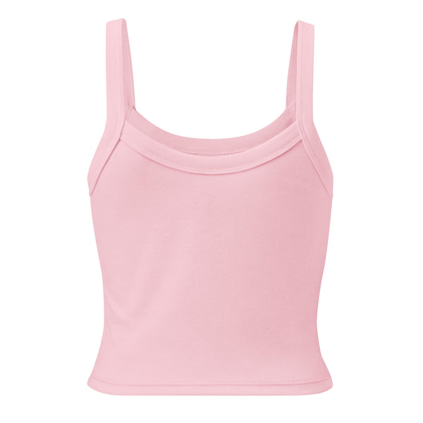 GYM VOGUE Micro-rib Tank Pink