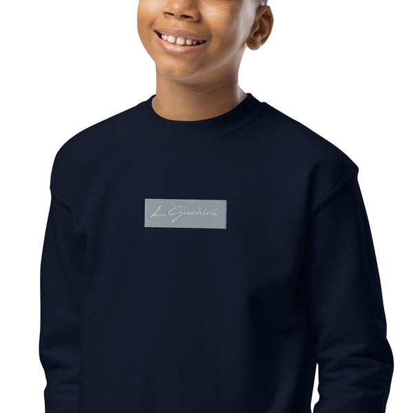 Signature Crew Neck Jumper Navy