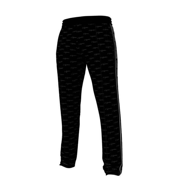 Men's SPORT Signature Track Bottoms - Black